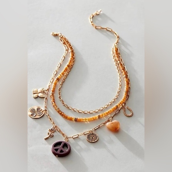 Free People Jewelry - NWT Free People Fun In The Sun Necklace